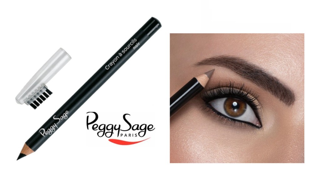 PEGGY SAGE - MATITA SOPRACCIGLIA CRAYON À SOURCILS, Noir 130213